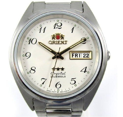 Relógio Orient Automatico Masculino Fab00003w9 Promoção