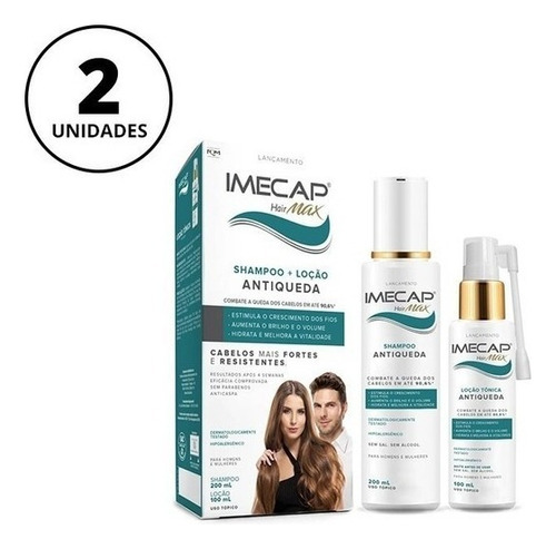 Imecap Hair Max Kit Shampoo + Loção