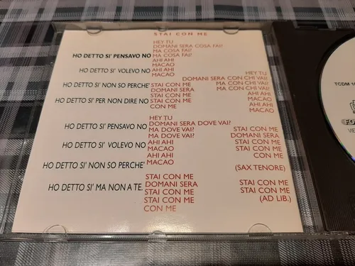 Macao - La Canzoncine - Cd Pop Italiano Rareza Unico (Usado)