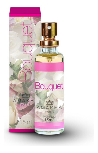 Perfume Bouquet -amakha Paris de 15 ml, excelente para unidades de bolsillo con un volumen de 15 ml