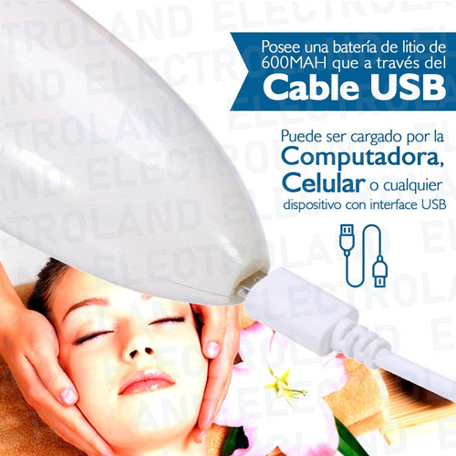 Imagen 6 de 10 de Peeling Punta Diamante Microdermoabrion Puntos Negro Recarga
