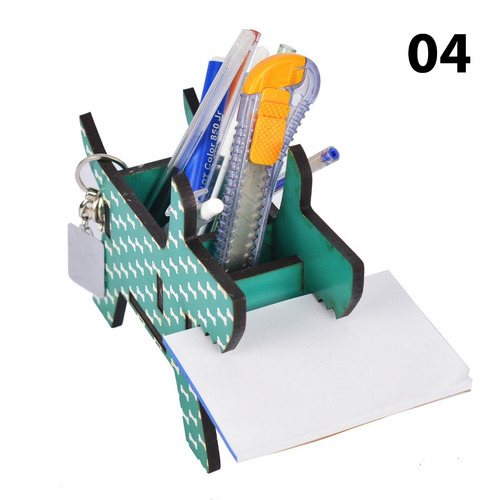 Imagem 9 de 10 de Porta Canetas E Lápis Decorativo Cachorro Criativo 4 Modelos