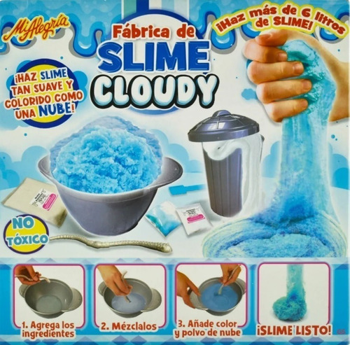 Fabrica De Slime Cloudy, Juguetes Mi Alegría