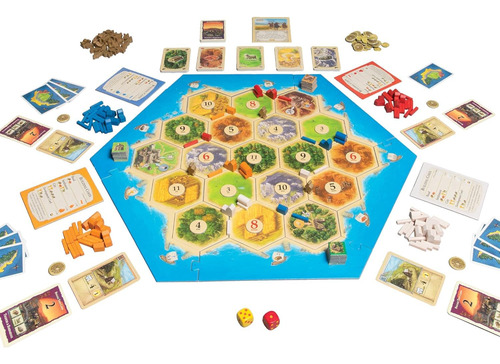 Juego Catan Expansión Traders Y Barbarians 5ta Edición