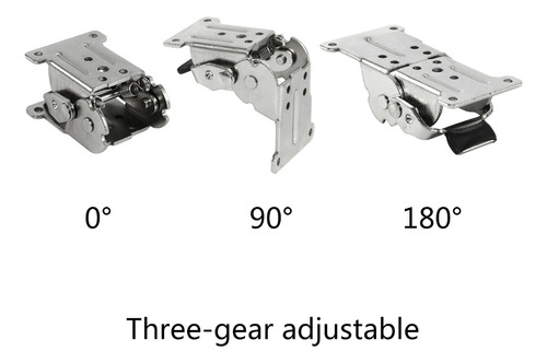 Soporte De 0-90-180 Grados, Mesa Plegable Con Bisagra, Cierr