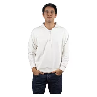 Chompa Quarter Zip Blanco