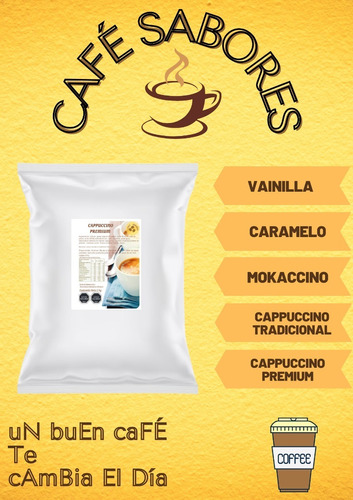 Cappuccino Variados Sabores (4 Un. 1kg)