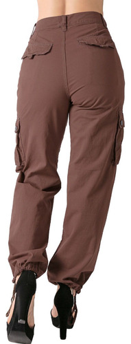 Pantalón Mujer Moda Jogger Café Roosevelt 50105012