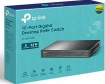 Comprar Switch 10 Puertos Giga 1 Puerto Sfp 8 Poe Tl-sg1210p Tp-link