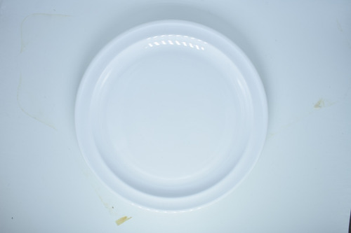 6pzs Plato Plano 27cm - Ideal Para Platillos Principales Blanco