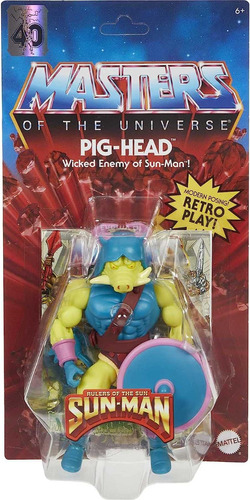 40 Aniversario He Man Masters Of The Universe Pig Head