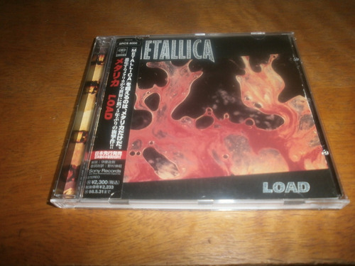 Metallica Load  Obi + Extra Booklet Cd  Japon