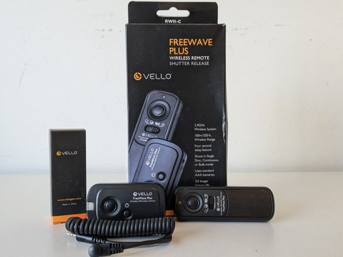 Combo Vello Freewave Plus + Studio Flash Trigger + Mas