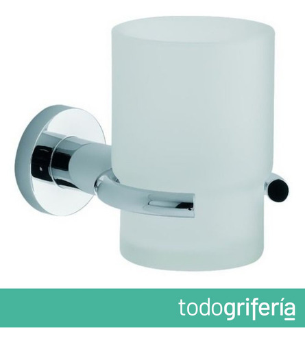 Accesorios Baño Porta Vaso Fv Libby Cromo 169/62