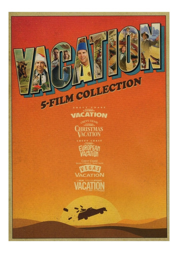 Vacation Vacaciones Collection Importada 5 Peliculas Dvd