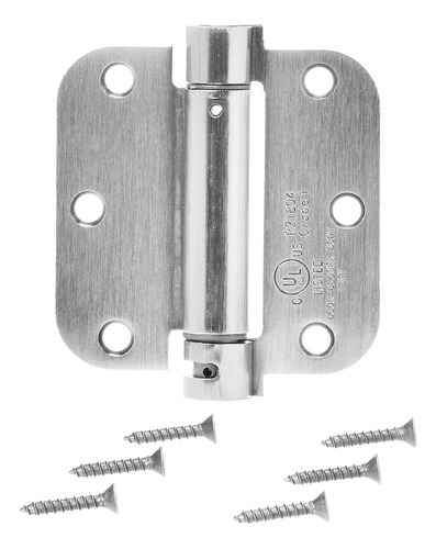 Bisagra De Puerta Amazon Basics, Cierre Automático, Satin...