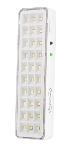 Luz De Emergencia Luminária 30 Leds Recarregavel Segurimax