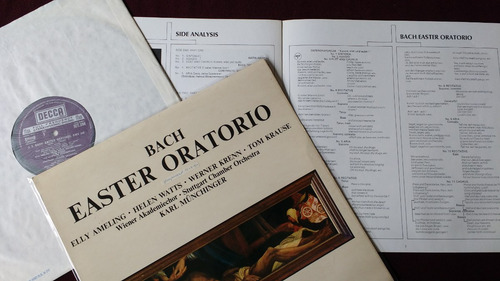 Vinilo Bach Easter Oratorio Pascua (Usado)