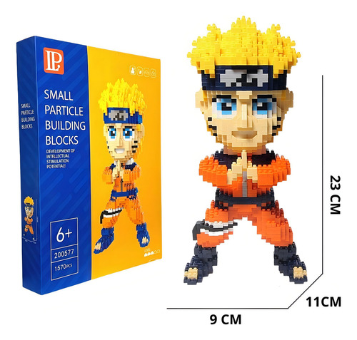 Mini Bloques Armables 3d Anime Naruto Kakashi 1570 Pcs