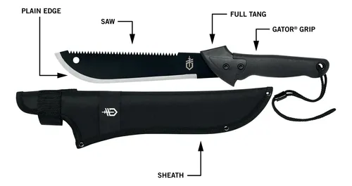 Machete Jr Gerber Cocodrilo