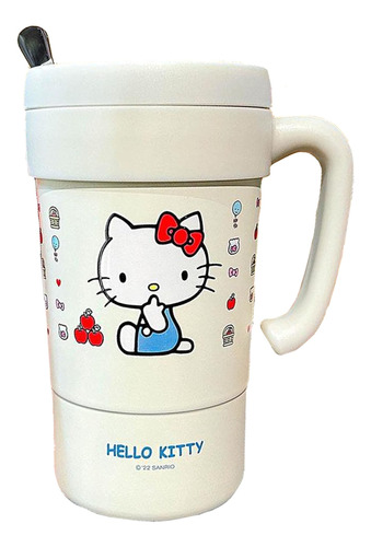 Everyday Hello Kitty Vaso Aislado De Acero Inoxidable Con Ta