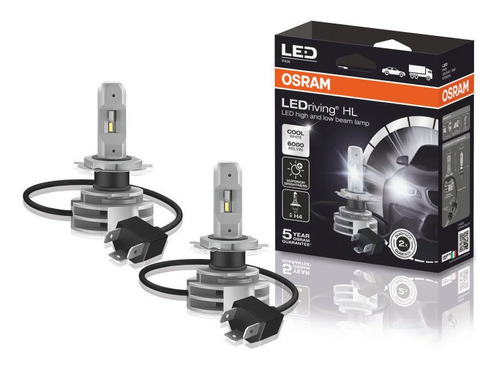 Lampara Led Ledriving H4 P43t 14w Osram 9726cw