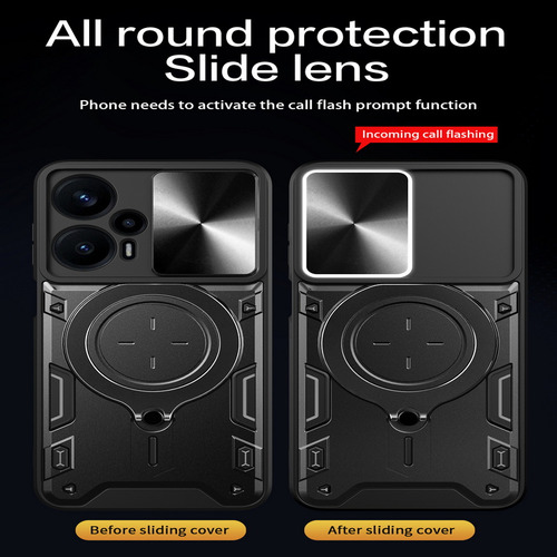 Funda Con Magnético Compatibilidad Redmi Poco F5 5g/ Note