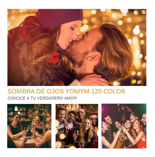 Imagen 8 de 8 de Juego De Paleta De Sombras De Ojos De 120 Colores