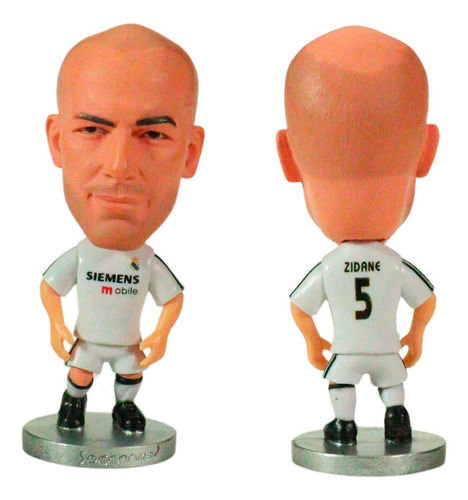 Boneco Miniatura Zidane Real Madrid