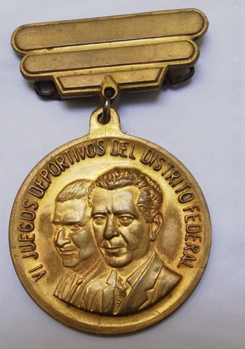 Medalla De Bronce Presidente Adolfo López Mateos 