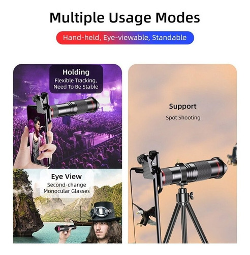 Zoom Camera Lens 48x Hd Cell Phone Lens Smartphone Lens