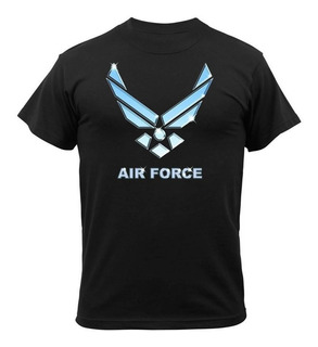 Camiseta Rothco Estampada Black Ink Black Air Force  Remate 