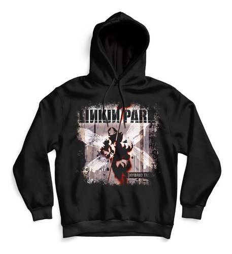 Hoodie Buzo Linkin Park Hybrid Theory Unisex Rock Activity