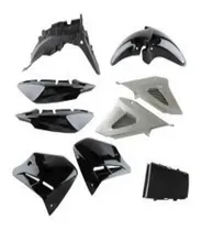 Comprar Kit Plasticos Cachas Honda 250 Cbx Twister M\u002Fv Negro 9 Pzas 