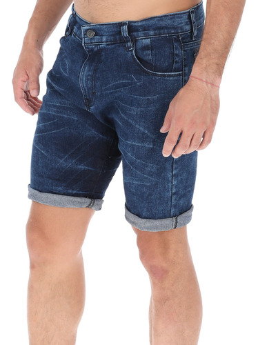 Paquete De 4 Bermudas Casual Short Para Hombre Comodas