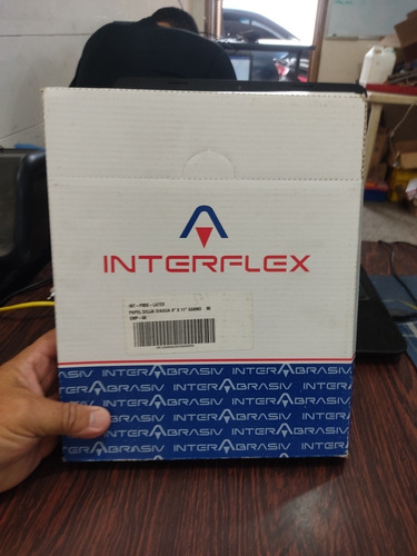 Lija 80 Interflex (por Unidad A 0.60$) Pack De 5 Lijas A 3$.