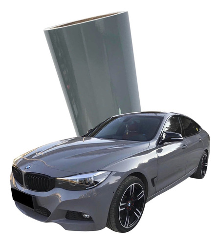Vinil Wrap Gris Nardo Brillante Glossy Autoelite 1x1.52m Color Gris Nardo Glossy