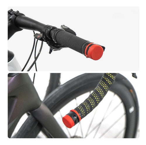 Soporte De Pared Para Guardar Bicicletas, Largo 7,25cm Rojo
