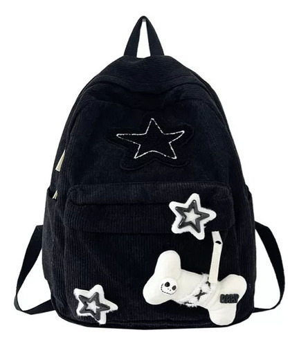 2025 Bonita Mochila Estética Y2k Con Estampado De Estrellas