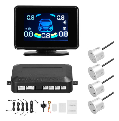 Sistema Radar Retroceso Con Sensor Parking Frontal.trasero