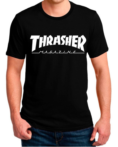 Remeras Thrasher Magazine Logo Skate 3