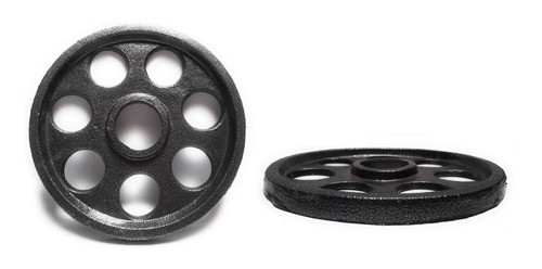 Par De Disco De Metal De 6 Kg (13.22 Lb) Entrada 1 Pulgada