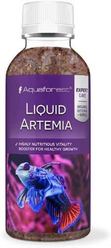 Imagen 1 de 1 de Aquaforest Af Liquid Artemia 200ml Coral Reef Dulce Marinos