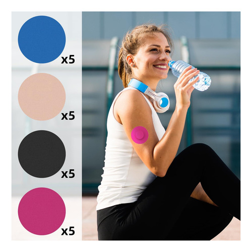 Parches Adhesivos Compatibles Con Dexcom G7, Cubiertas Del 3