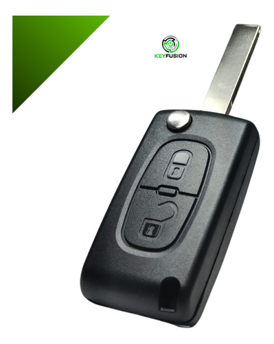 Carcasa Llave Control Peugeot 207 307 308 407 408 2 Botones