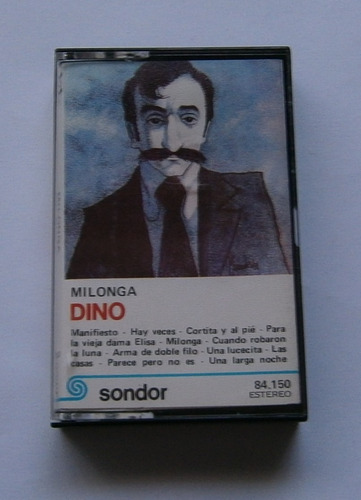 Dino - Milonga (cassette Ed. Uruguay)