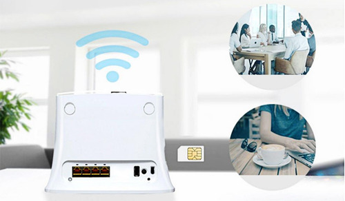 Imagen 7 de 7 de Modem Router Zte Mf283u Sim Internet 4g Pto Venta Rj11 Wifi