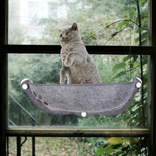 Hamaca Para Gato, Montada En La Ventana, Para Coche, Cojín