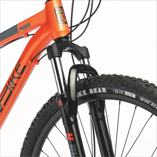 Bicicleta Mtb Eurobike Praga 3.0 Plus Ng R29 M/l Naranja Y Gris