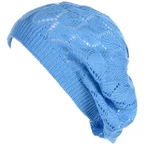 Comprar Gorros Sombreros Y Boinas De Punto Azul Talla Única
